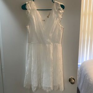 Altar’d State White Lace Dress